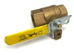 Apollo Conbraco 75-107-01 Bronze Locking Ball Valve Inline 1-1/2". Fixed Price $156.74.
