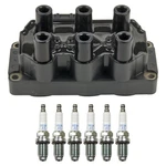 Bosch Ignition Coil Ngk Standard Spark Plug Kit For 9000 911 525I H6 V6 L6. Fixed Price $165.95.