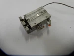 Smc MXS12-10 Aluminum Air Cylinder With Guide Rod Plate, Slide Bearing. Fixed Price $48.99.
