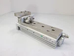 Smc, Linear Slide Assy, 13-MXS12-75A And 13-MXS6-10A, Used. Fixed Price $85.50.