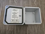 Robroy J606HW Type 4X, 6P Non-metallic Industrial Control Panel Enclosure 6X6X4". Fixed Price $24.00.