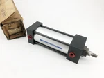 New Mead HD200X4.FB Pneumatic Cylinder 2" Bore 4" Stroke. Fixed Price $439.95.