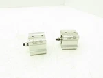 Smc CQ2A20-15DC Pneumatic Air Cylinder 20MM Bore 15MM Stroke 145PSI Lot Of. Fixed Price $74.99.