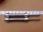 Bimba Air Cylinder, MRS-042-DXDEBEE2, Double Sided, 2" Stroke, 3/4" Bore Lot. Fixed Price $40.00.