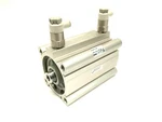 Smc CDQ2A63TF-75DZ Compact Pneumatic Cylinder 63MM Bore 75MM Stroke. Fixed Price $94.99.