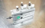Smc 10-CDU20-10D-M9NV Pneumatic Cylinder Double Acting Single Rod 10MM Stroke. Fixed Price $27.99.
