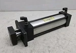 Trd Bimba 3 Rod Pneumatic Cylinder 2" Bore 6" Stroke 250PSI Used See Pictures. Fixed Price $58.49.
