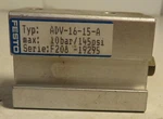 Festo ADV-16-15-A ADV1615A Pneumatic Cylinder New Old Stock Discontiuned Part. Fixed Price $59.99.