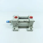 Double Acting Cushioned Air Cylinder 3" Bore 2.5" Stroke 1" Rod 1/2" Ports. Fixed Price $62.73.