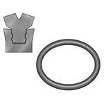 Grainger Approved 2HZP9 Seal,rod Dia. 1-1/2",NITRILE. Fixed Price $6.53.