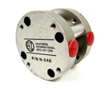 New Hartness International N-240 Pneumatic Cylinder N240 CF0-03697-A. Fixed Price $45.00.