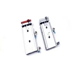 (lot Of 2) Smc CXSM25-75 Guided Pneumatic Cylinders 25MM Bore 75MM Stroke. Fixed Price $39.99.