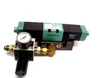 Numatics K5280400M00061 150 Psi 24VDC Valve W/ R22K-04G Regulator & Smc Guage. Fixed Price $111.14.