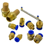 Pneumatic Fittings 4 6 Mm Tubing Bowden Press Push Lock Metric Imperial Sae Air. Fixed Price $17.99.