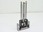 Bimba Pneumatic Air Cylinder Mm Shafts 4-7/8" Stroke LT-025-D. Fixed Price $47.08.