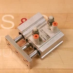 Smc MGQL20-20 Pneumatic Cylinder Compact Guided, 20MM Bore Stroke Used. Fixed Price $37.90.