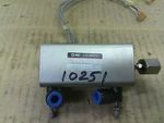 Smc CDQ1B20-40DC Air Cylinder With J15-5-080 Foating Joint And D-F79 Sensors. Fixed Price $22.00.