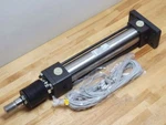 Taiyo Parker Hydraulic Cylinder 70H-8R 1FZ50BB250-ABAG2-J, Retracted Length 23". Fixed Price $245.00.