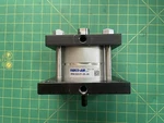 Fabco Air Multi-power 4" Bore 1/2" Stroke Pneumatic Cylinder MP4X1/2X2X1FF Dr Mr. Fixed Price $299.99.