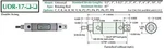 Clippard UDR-17-1 R89P-17-1 1/2-CM Double-acting Pneumatic Cylinder. Fixed Price $29.72.