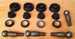 Belarus Tractor 250AS, T25, Nortrac Tie Rod End Rebuild Kit With Pin. Fixed Price $38.65.