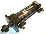 Hydro-line 6" Stroke Air Cylinder 2" Bore R5F-2X6 B-.63-2-N-N-N-2-2-X. Fixed Price $119.00.