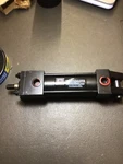Hydro-line LR5C-1.5X3-N-.63 2-N-N-N-1-1 J11N Pneumatic Air Cylinder Clevis Mount. Fixed Price $79.95.