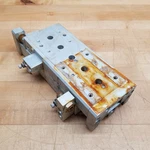 Smc MXS25TN-100A Guided Slide Table, 4" Stroke, 7/16" Bore Used. Fixed Price $205.31.