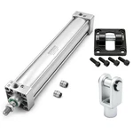 Baomain Pneumatic Air Cylinder Sc 63 X 400, Pt 3/8, 2-1/2" Bore, 15.74" Stroke. Fixed Price $54.69.