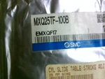 Smc MXQ25-100B Pneumatic Linear Slide Cylinder Sealed-factory Pac. Fixed Price $516.69.