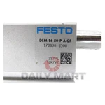 New Box Festo DFM-16-80-P-A-GF 170838 Pneumatic Guided Cylinder. Fixed Price $324.02.