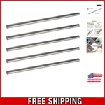 Industrial Grade 1/8" X 10" Stainless Steel Rods - 5 Pack For Metalworking. Fixed Price $13.99.