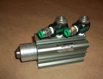 Smc Pneumatic Cylinder MKA32-10R. Fixed Price $30.00.