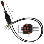 Spool Remote Control Cable Joystick 80L/M 21GPM P80 Multi-way Reversing Valve. Fixed Price $97.99.