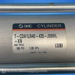 Smc T-CDA1LN40-435-J59WL-XN Pneumatic Cylinder Usip. Fixed Price $132.00.