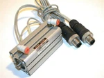 Up To Smc Compact 2" Air Pneumatic Cylinders W/ Sensors CDQSB20-50DC-F9PL. Fixed Price $29.00.
