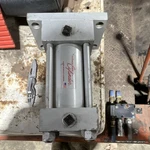 Milwaukee Cylinder Double-rod Hydraulic H-31 2.5" Bore 4" Stroke 2000 Psi. Fixed Price $93.70.