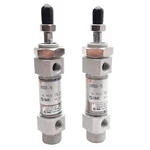 Lot Of Smc CM2B20-10 Pneumatic Cylinder 20MM Bore, 10MM Stroke, 1.0MPA, RC1/8. Fixed Price $30.00.