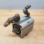 Smc NCDQ8B200-150M Pneumatic Compact Cylinder, Bore, 1-1/2" Stroke Used. Fixed Price $23.27.
