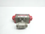 Triac TR20SR Pneumatic Stainless Ball Valve 3/4IN Npt. Fixed Price $106.00.