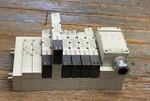 Smc Manifold Base With VQ4500-5W & VQ4100-5W VQ4200-5W VQ4600-5W VVQ4000. Fixed Price $350.00.
