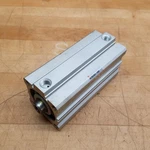 Smc NCDQ2A50-100D Compact Cylinder, 145PSI, 50MM Bore X 100MM Stroke Used. Fixed Price $13.29.
