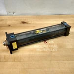 Yates H3449 Pneumatic Cylinder, 2-1/2" Bore, 12" Stroke Used. Fixed Price $39.89.