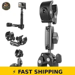 Telesin 360 Dual Ball Clamp Mount For Action Cameras And Bikes. Fixed Price $56.99.