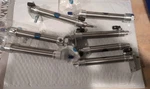 Lot Of 7EA Bimba Pneumatic Cylinder Stainless. See Pictures. Fixed Price $125.95.