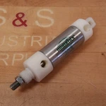 Numatics 1062DC2-00I-01 Pneumatic Cylinder, 1/16" Bore, 0" Stroke Used. Fixed Price $12.63.