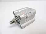 New Smc CQ2B20-25DCM Pneumatic Cylinder, Double Acting, 20MM Bore, 25MM Stroke. Fixed Price $24.00.