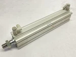 Smc CDQ2G32TN-200DCMZ Pneumatic Cylinder 32MM Bore 200MM Stroke. Fixed Price $40.49.