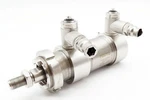 Festo CRDSNU-40-10-PPV-A-MQ-A1 552792 10BAR Round Cylinder + 2X Crgrla -used/attn-. Fixed Price $144.22.