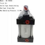 Techtongda Pneumatic Single Rod Double Acting Standard Cylinder Sc 100 X 50. Fixed Price $59.52.